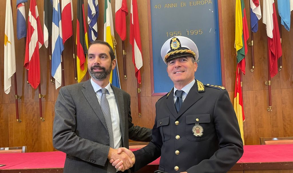 II sindaco Basile e il comandante Cannavò