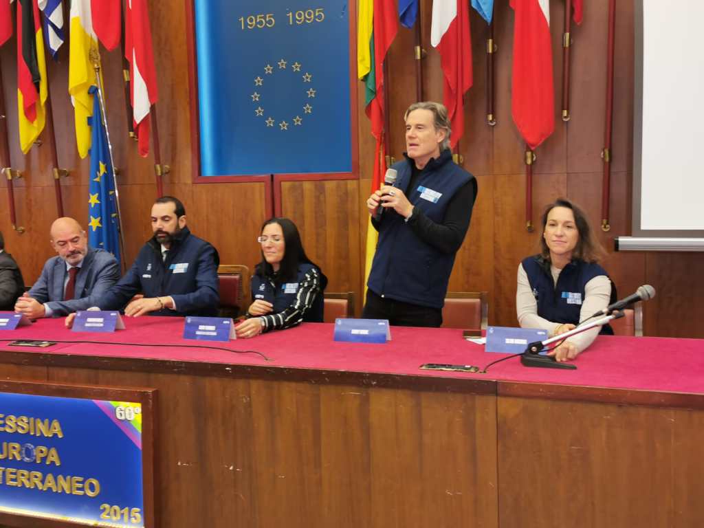 L'intervento di Jimmy Ghione in conferenza stampa
