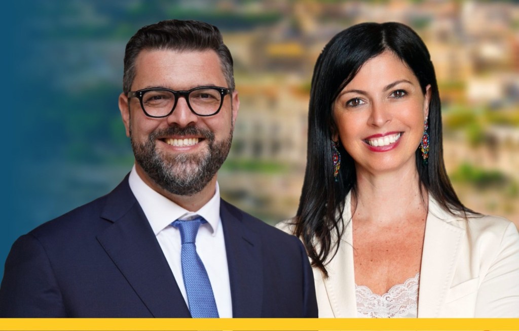 Antonio De Luca e Barbara Floridia