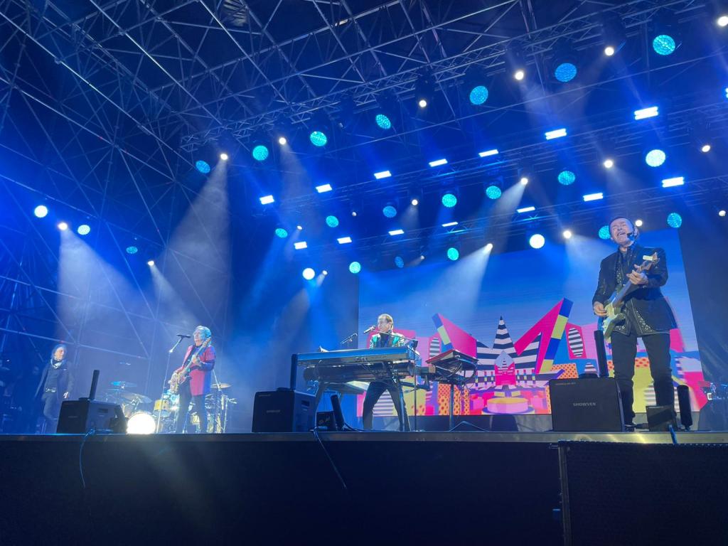 I Pooh a piazza Duomo, a Messina