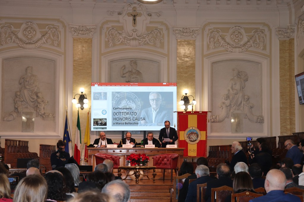 dottorato honoris causa Marco Bellocchio