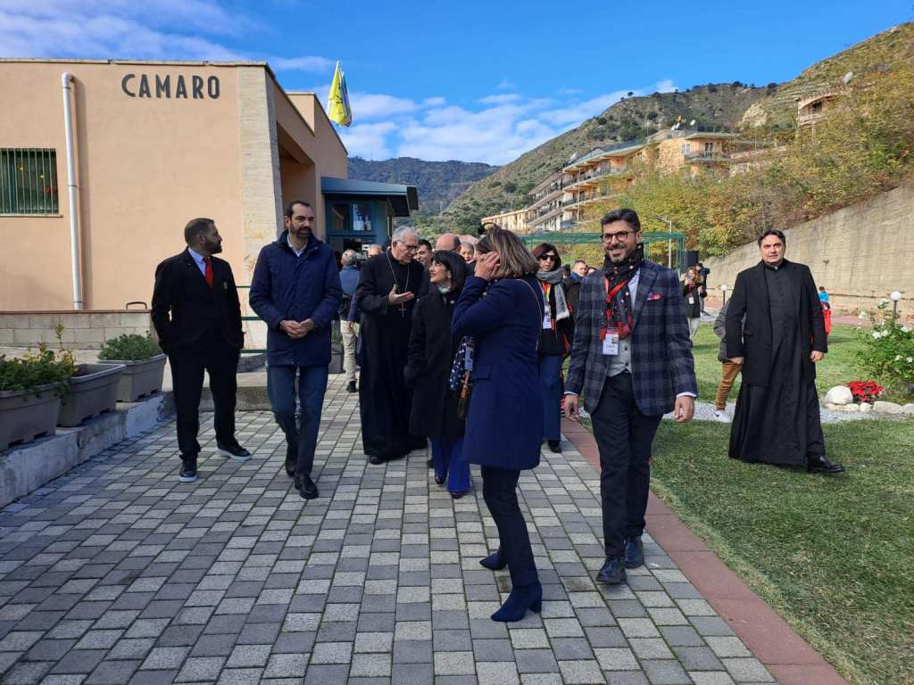 Inaugurazione del Parco urbano delle Arti a Camaro, Messina