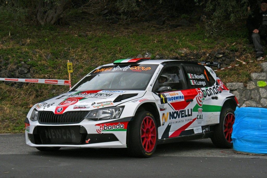 Auto Novelli e Longo al Rally di Taormina