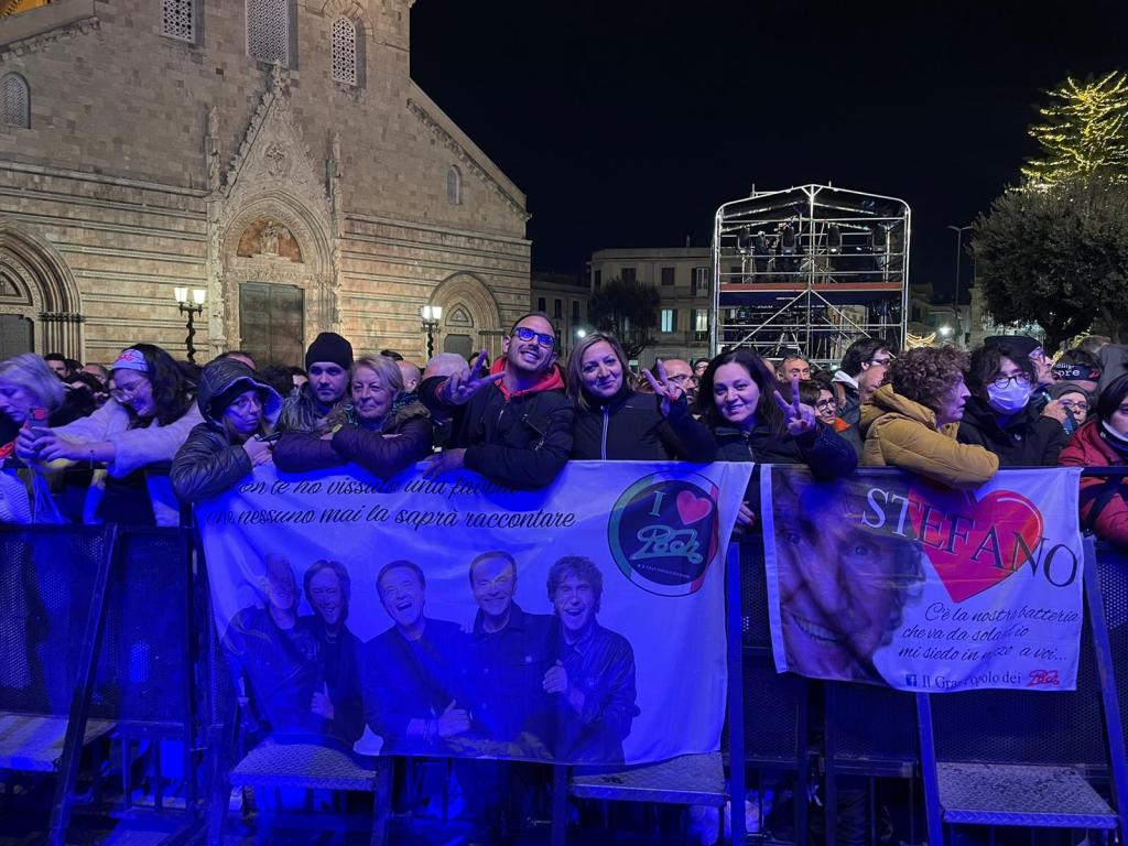 Fan dei Pooh a piazza Duomo, 28 dicembre 2023