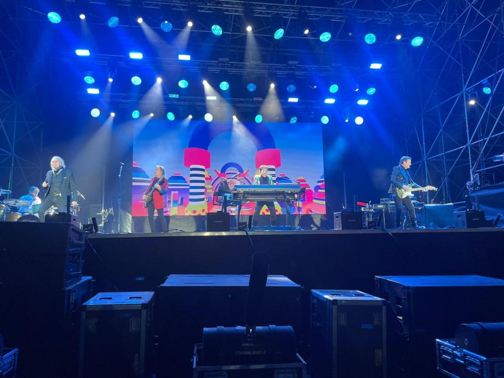 I Pooh a piazza Duomo, a Messina