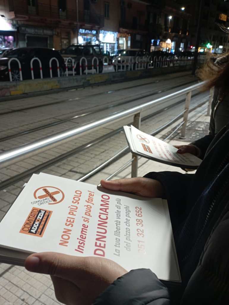 Volantinaggio antiracket