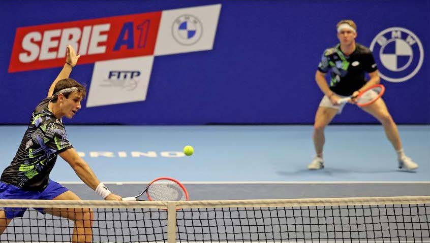 fausto e giorgio tabacco in campo a torino