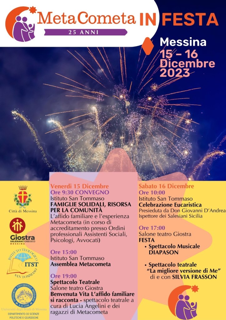 locandina festa meta cometa