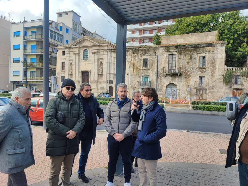 Iniziativa per palazzo Formento a Messina, gennaio 2024