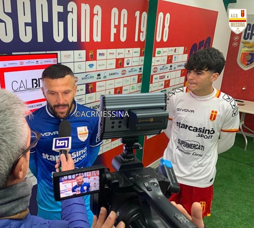 Ermanno e Jacopo Fumagalli, foto dell'Acr Messina