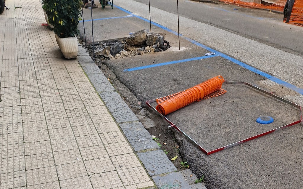 Parcheggi in via Maddalena a Messina