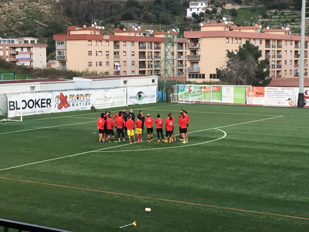 momento di confronto pre allenamento