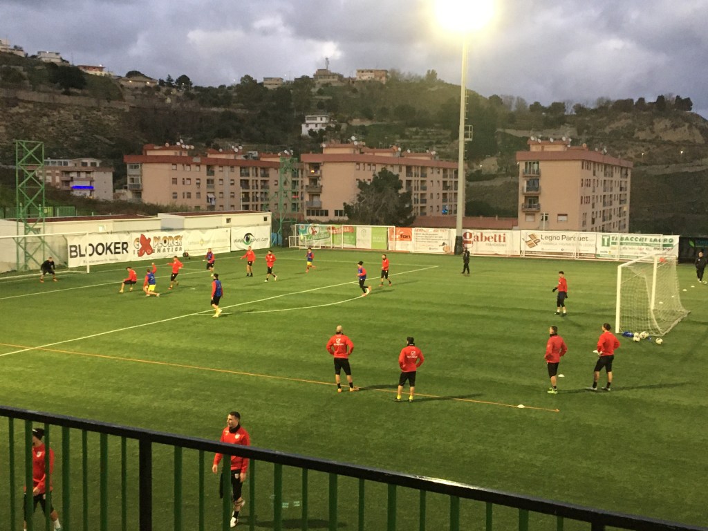 esercizio con la palla