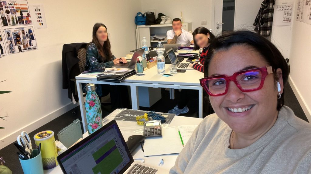 Antonina Irrera con il suo staff