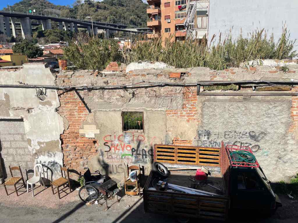 baraccopoli ex lavatoio