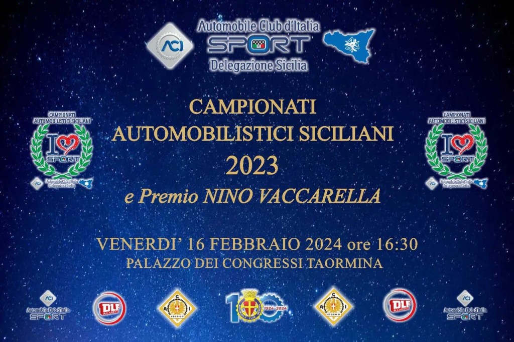 locandina premiazione aci
