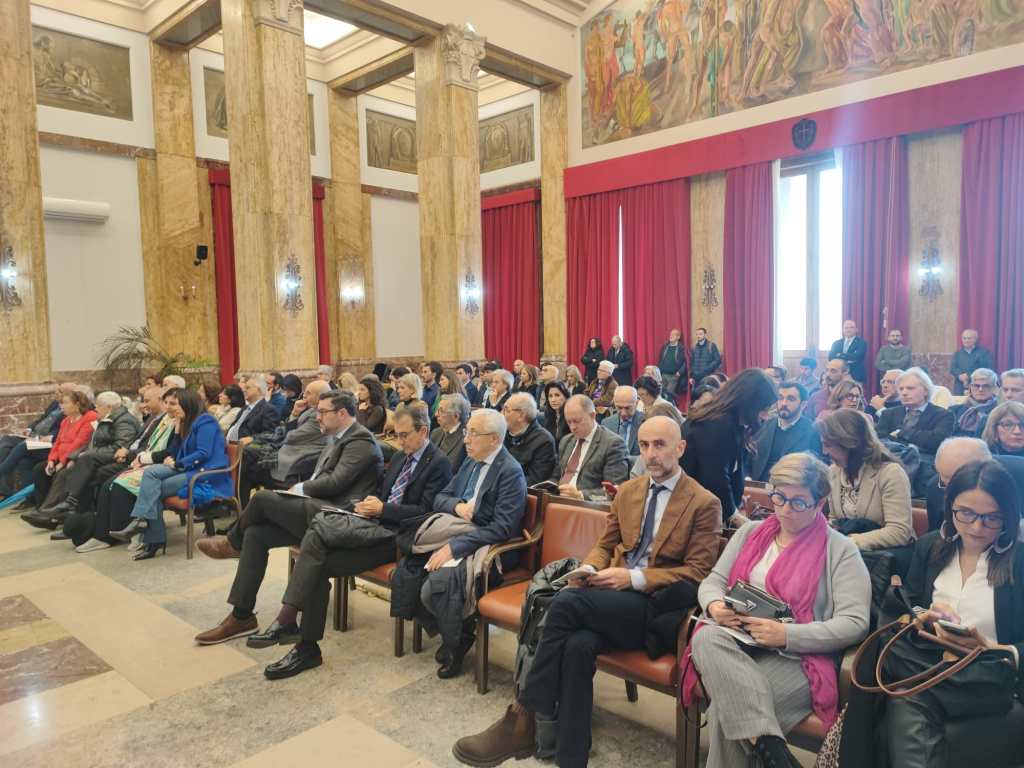 Il pubblico  a Palazzo Zanca di “Partire, tornare, restare”: iniziativa del Rotary a Messina