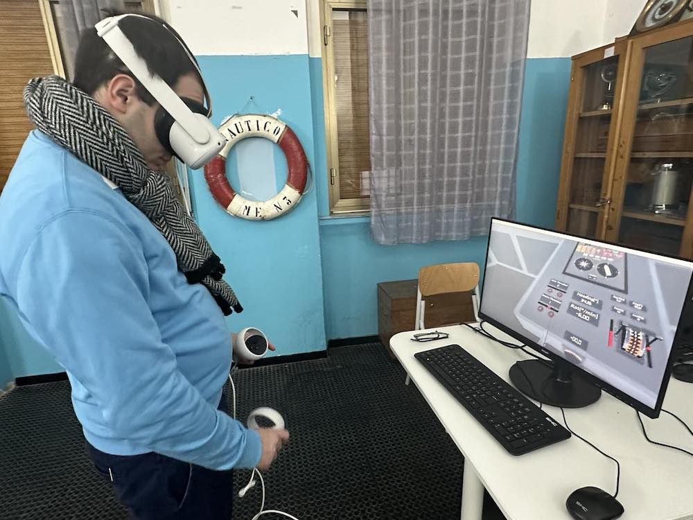 Simulatore di sala macchina