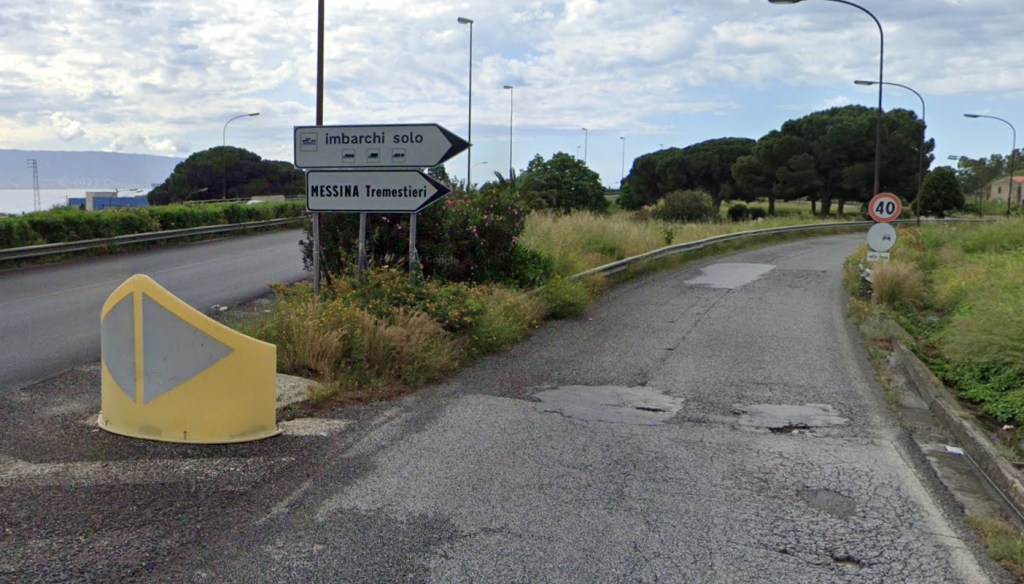 uscita messina sud tremestieri svincolo