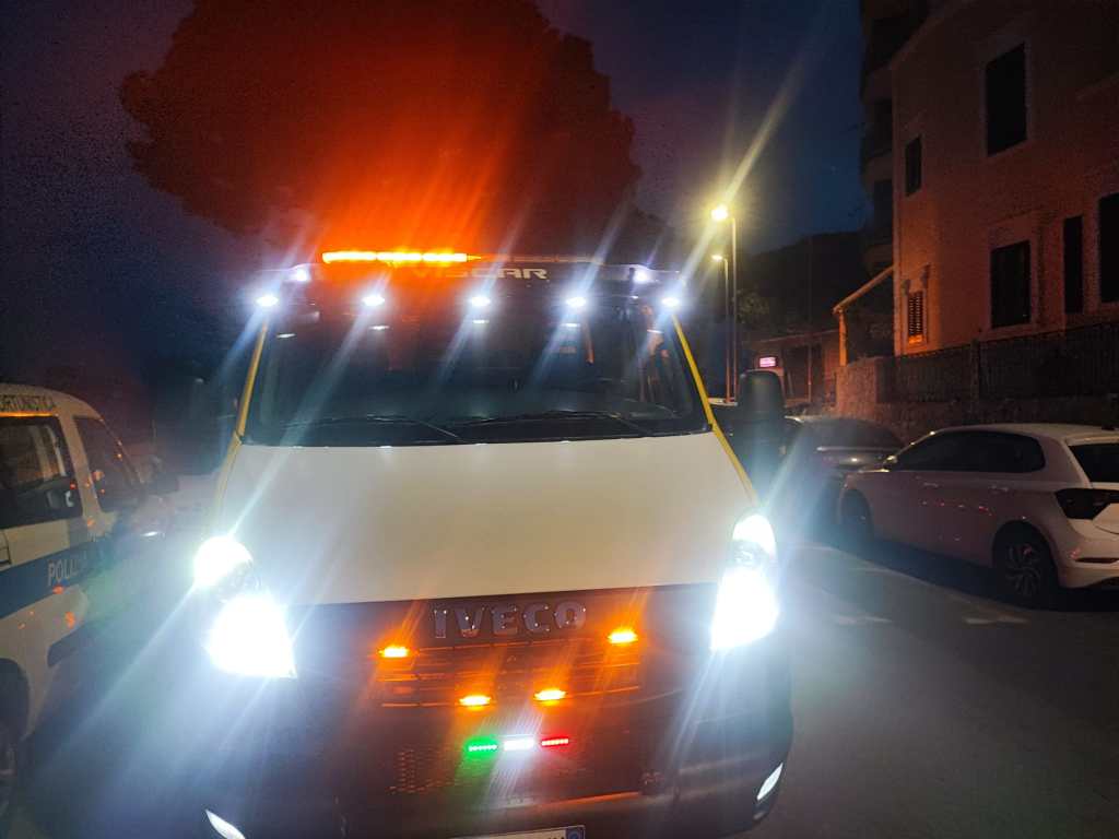 Incidente sul viale Italia