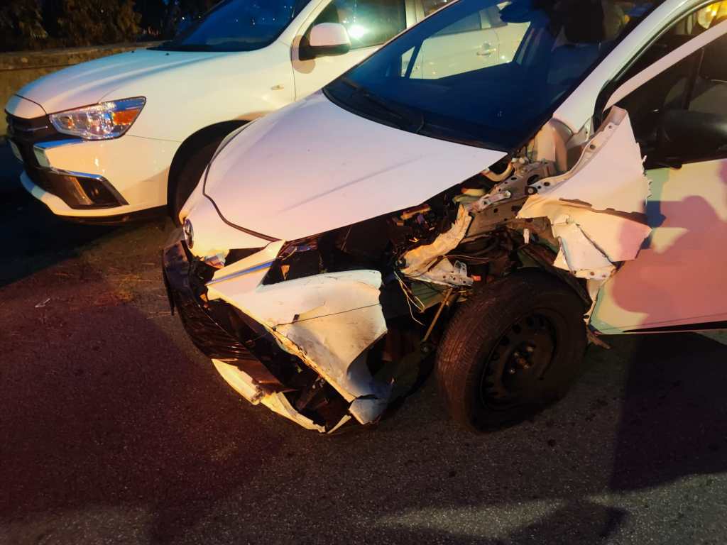 Incidente sul viale Italia