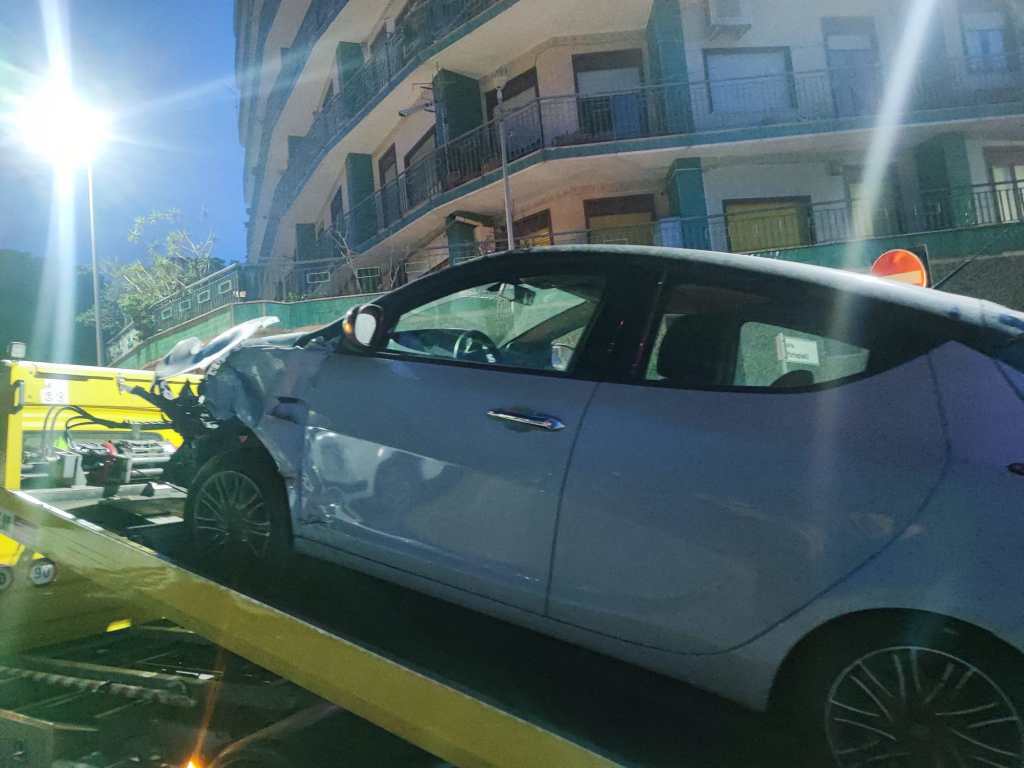 Incidente sul viale Italia