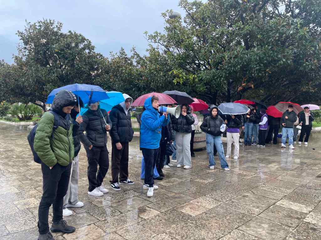 protesta studenti archimede