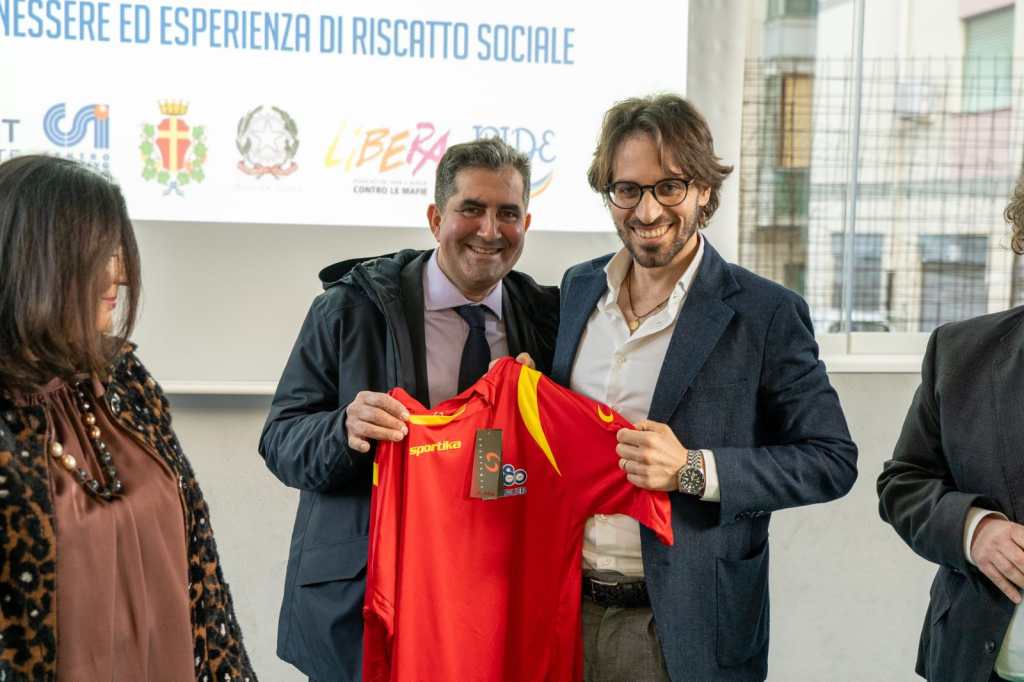 Santi Smedile e il magistrato Luca Gorgone