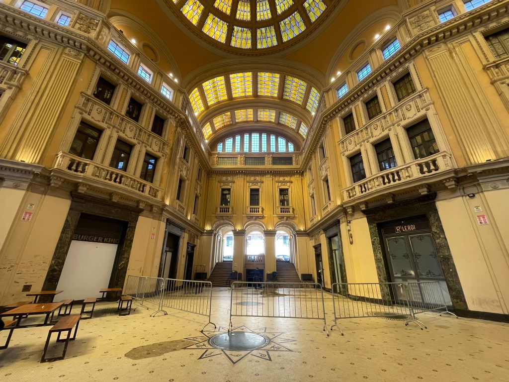 lavori galleria vittorio emanuele