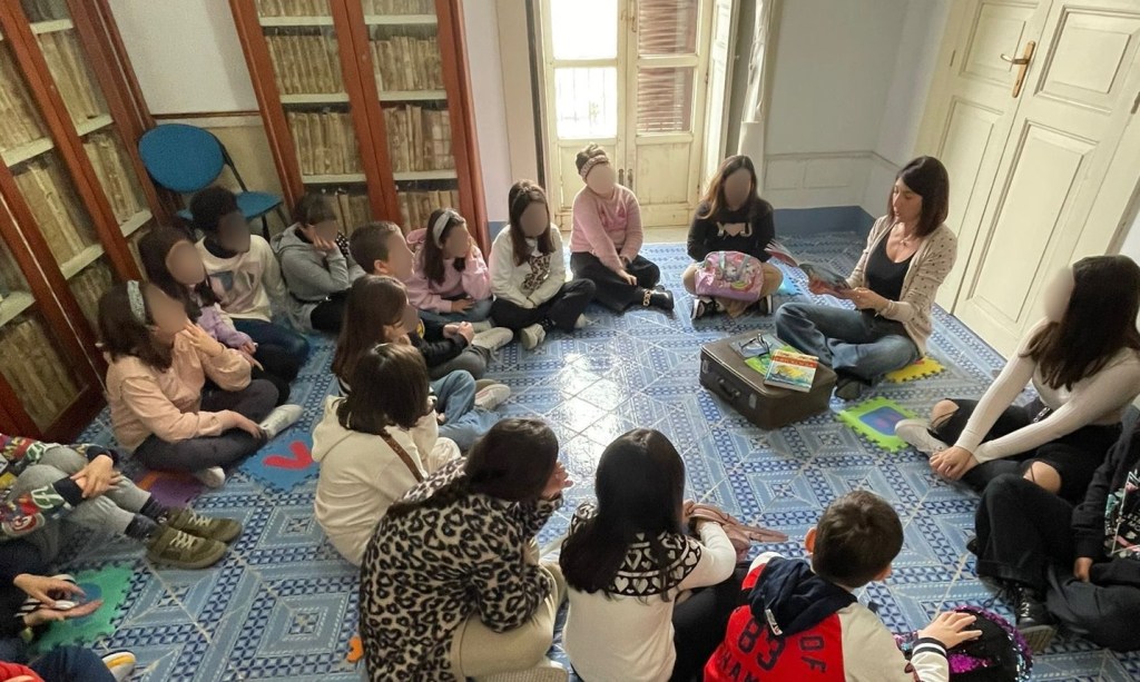 milazzo colazione in biblioteca