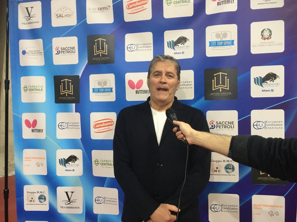 il vicepresidente durante l'intervista