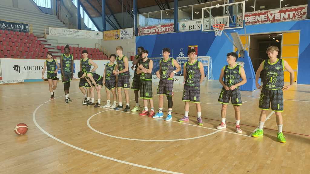 fortitudo messina in campo a benevento