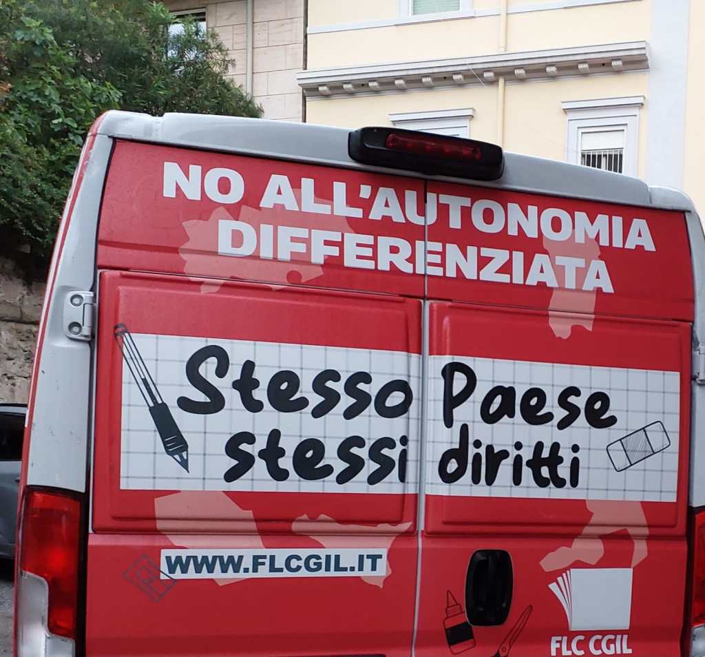 No all'autonomia diferenziata dalla Cgil