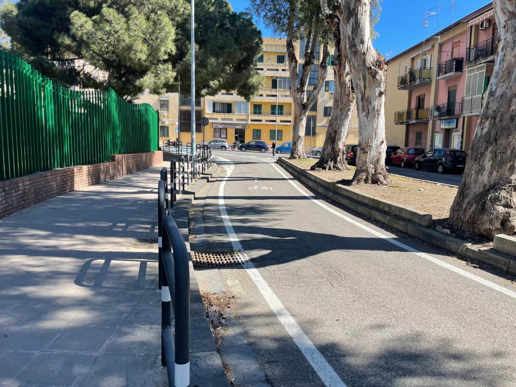 pista ciclabile villa dante