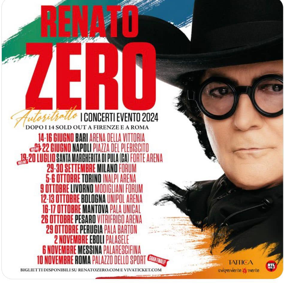 Renato Zero in tour