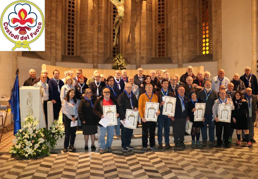 custodi del fuoco cerimonia 8 dicembre
