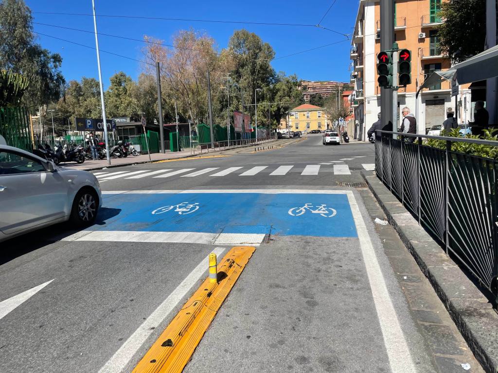 pista ciclabile villa dante