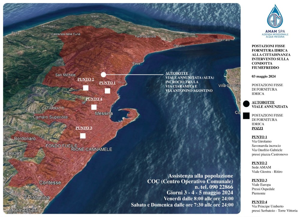 quinto distacco idrico