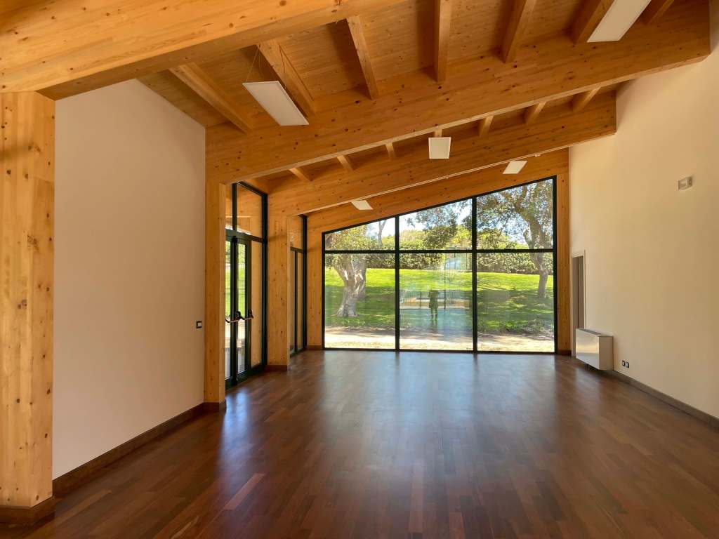 struttura legno villa dante