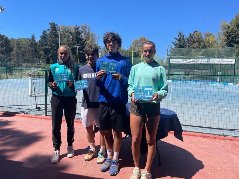 i finalisti del torneo next gen di siracusa