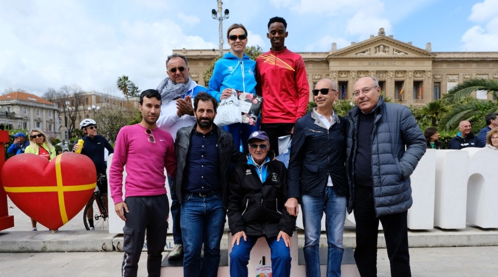 Premiazione Trofeo podistico città di messina