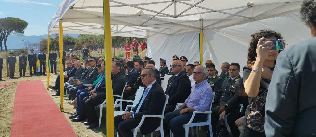 Cerimonia messa a dimora alberi nella Riserva Laghetti di Marinello