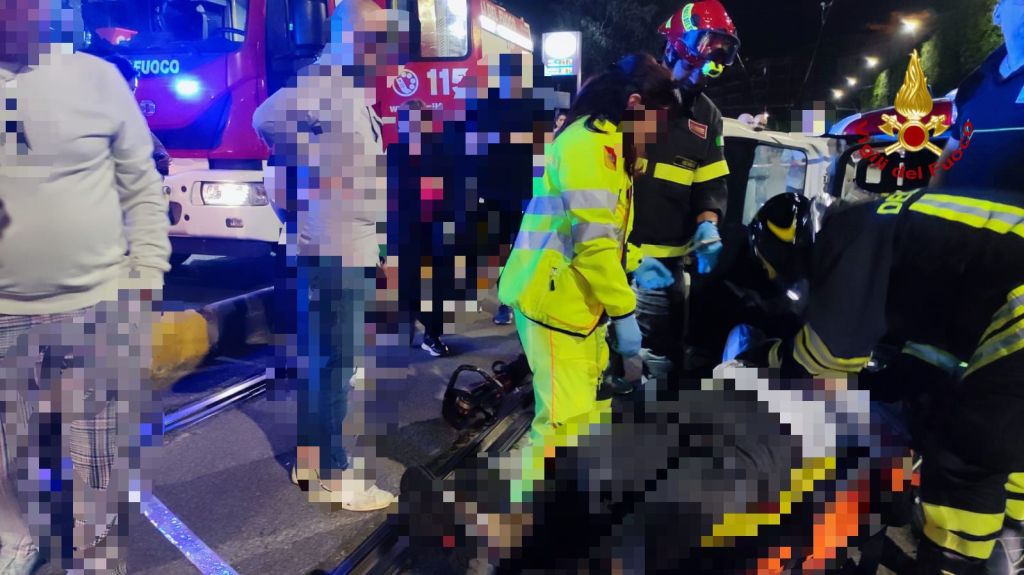 Incidente sul viale della Libertà 