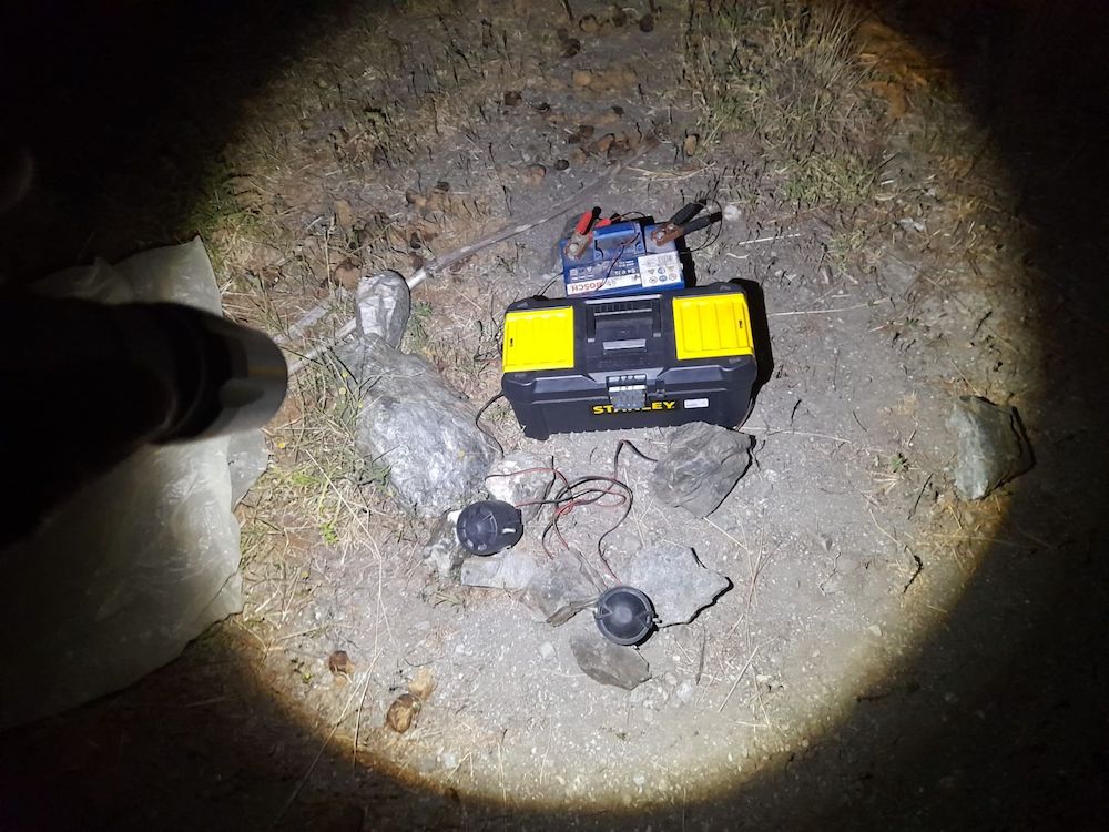 Il materiale sequestrato