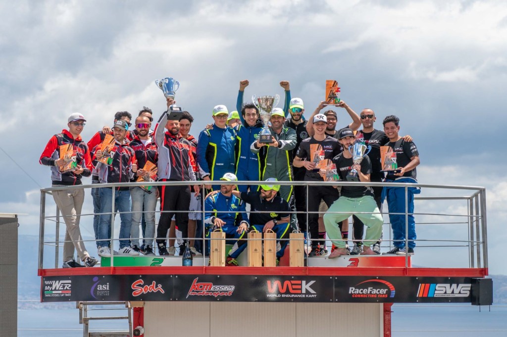 podio f2 24 ore kart