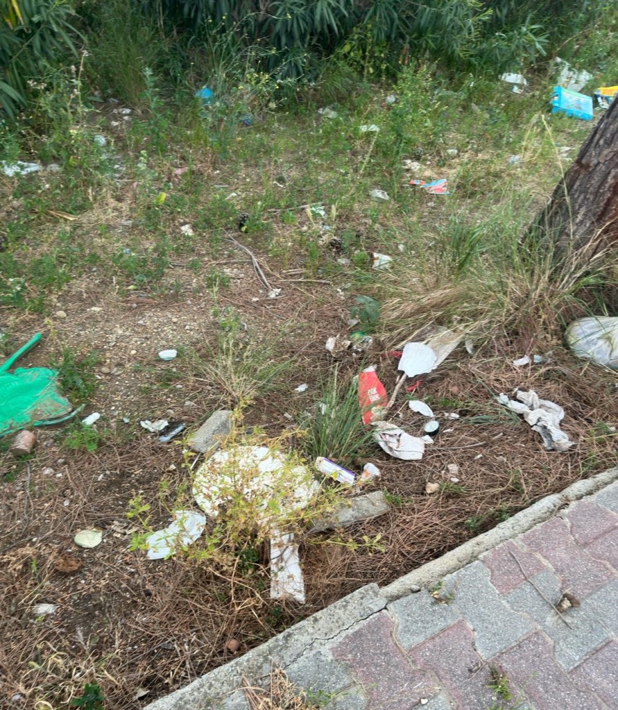 Rifiuti abbandonati a Messina