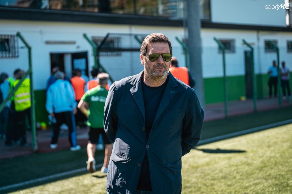 il dg finocchio nel pre partita