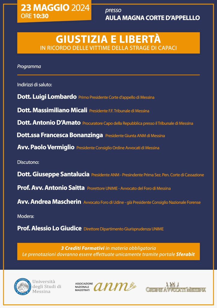 giustizia e libertà locandina 2024