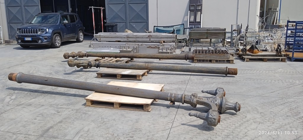 lavori lampioni artistici