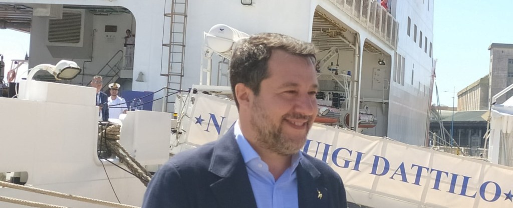 Matteo-Salvini a Messina